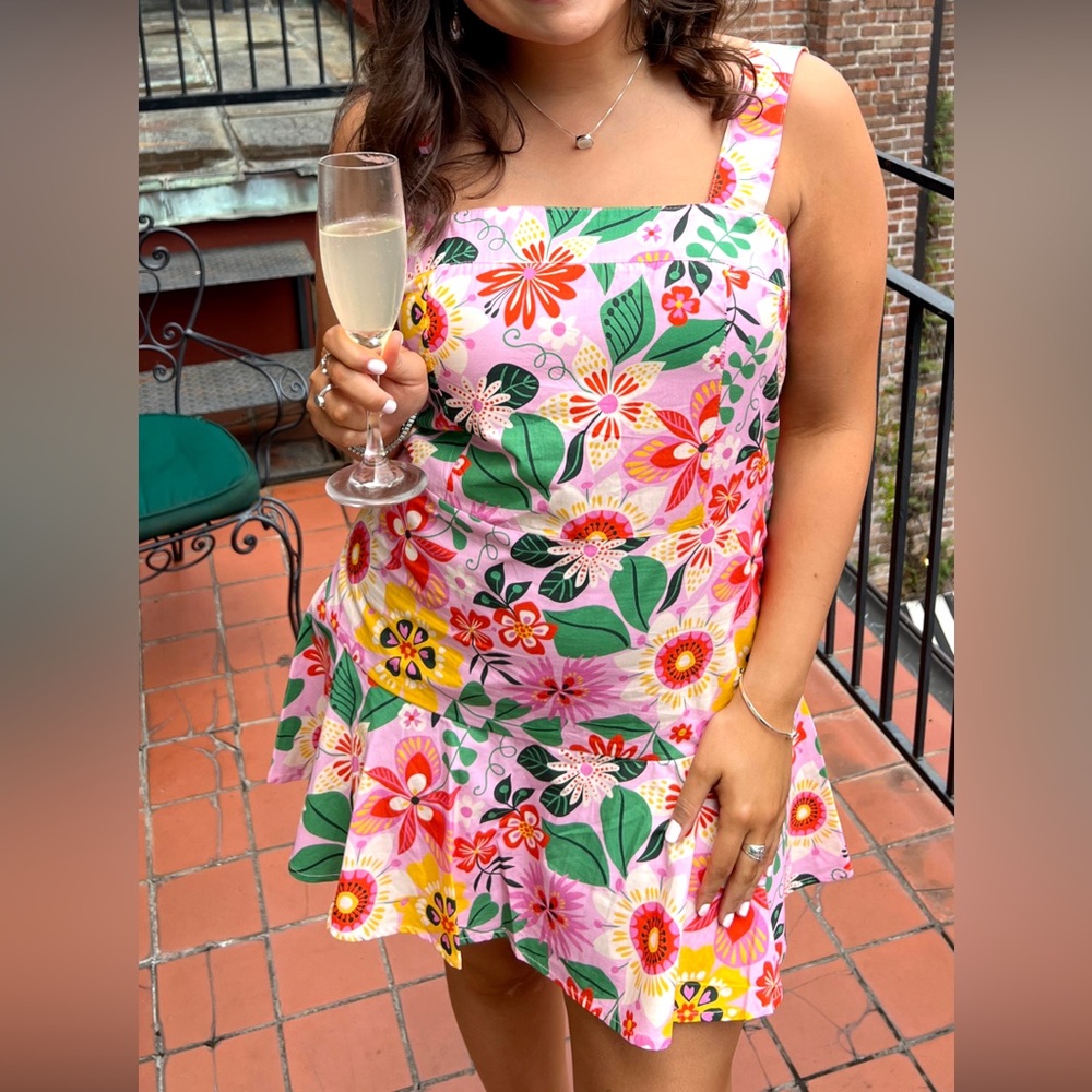 Floral Pink Dress